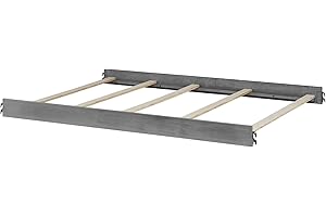 Soho Baby Chandler Crib to Full-Size Bed Conversion Kit, Graphite Gray, GreenGuard Gold Certified