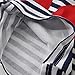 LittleSpring Little Girls' Skirt Set Striped Cartoon Size 12M Red