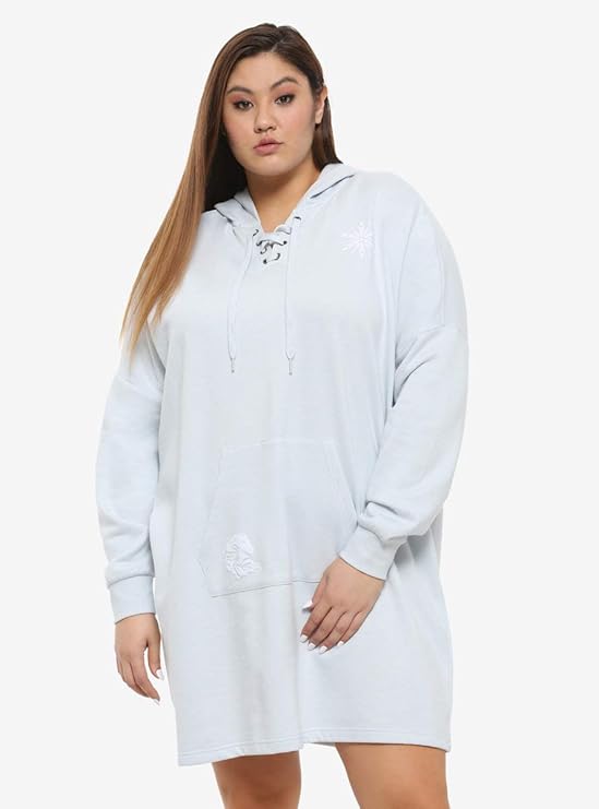 plus size hoodie dress