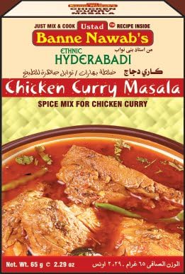 Banne Nawab Chicken Curry Masala 65G(pack of 3)