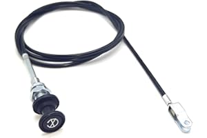 AUTOMCO Choke Cable J10-26331-02 Compatible with Yamaha G1 Golf Cart 1979-1989 Gas Models with 2-Cycle Engine, Choke Cable Replaces for Gas Golf Cart