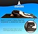 Shantihi Yoga Mat Black - Thick Eco Friendly Premium TPE Yoga Mat. Non Slip, Reversible, Durable Exercise Pilates Mat.