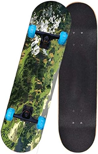 スケートボード31インチのコンプリートスケート四輪スケートボードの子供の男の子女の子
