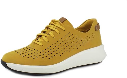 clarks un rio tie yellow