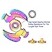 Fidget Spinner,Can Last for 5 Minutes Rainbow Style Hand Spinner, Funcorn Toys High Speed Finger Spinner For Stress Relief ADD, ADHD, Anxiety, and Autism Adult Children Kid
