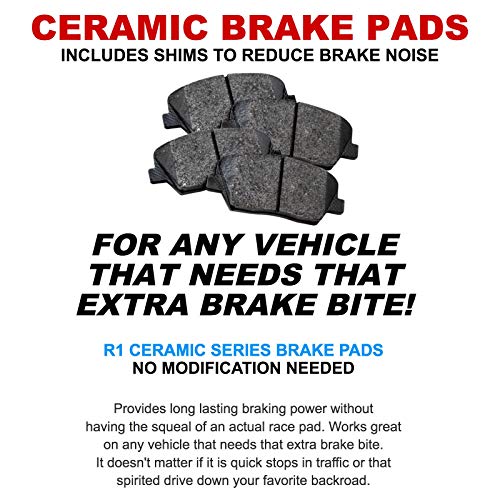 EXPPOWER Ceramic Brake Pad Set – Front & Rear – Mitsubishi Outlander Sport / RVR