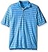 IZOD Men's Big and Tall Advantage Performance Stripe Short Sleeve Polo