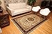 Feraghan/New City Traditional Isfahan Wool Persian Area Rug, 8' x 10', Cream