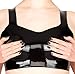 EXLATEX Women's Latex Rubber Bra with nipple holes Costumes (Small, Black)