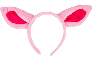 EVERMARKET Plush Animal Ears Headband Horns Headband,Halloween Christmas Festival Theme Party Animal Cosplay Costume Headwear