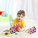 Banne Magnetic Blocks,113PCS Magnetic Building Blocks Tiles Educational Toy Set with Instruction Booklet and Storage Box for Kids 3 Year Old and Up
