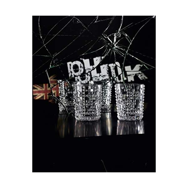 Nachtmann 4-teiliges Whisky-Set, Whiskygläser, Kristallglas, 348 ml, Punk, 0099503-0 – Bild 3