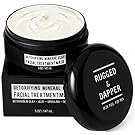 RUGGED & DAPPER - Face Mask for Men - 5 oz - Detoxifying Facial Treatment with Kaolin Clay & Aloe - Purifying & Deep Cleansing Formula Helps with Blackheads & Acne – Natural & Organic Ingredients
