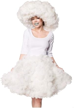 Mask Paradise Costume Da Donna Cloud Girl M731 Amazon It Abbigliamento