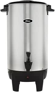 Oster BVSTDC3390-013 Percoladora, Acero Inoxidable, 35 Tazas :  Amazon.com.mx: Hogar y Cocina