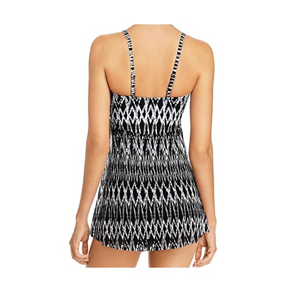 Profile by Gottex One Piece Swim Dress Tummy Control Flyaway Bandeau