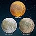 3D Moon Lamp Night Light, True Image of Moon Surface from NASA, Lunar Light with Tap Control and 3 Colors, Gifts for Expressing Love, Home Decorative and Nursery Room Light, LA HOMIETA(5.9 Inch)