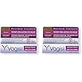 Vagisil Maximum Strength Feminine Anti-Itch Cream with Benzocaine for Women, Helps Relieve Yeast Infection Irritation, Gynecologist Tested, Fast-Acting, Soothes and Cools Skin, 1 oz (Pack of 2)