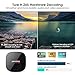Android TV Box, Pendoo A95X Android 8.1 TV Box 2GB RAM 16GB ROM, Amlogic S905W Quad-Core Android TV Box WiFi 2.4GHz 4K/3D/H.265 Android Box LED Display/Updated Remote Control
