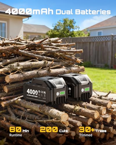 SEESII 2-in-1 Electric Pole Saws for Tree Trimming, Brushless Motor photo 12
