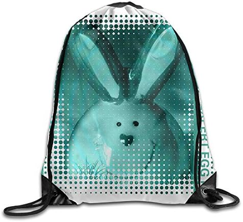 YIYIGO I'm Digging Easter Expert Egg Hunter Drawstring Backpack For Women Men Training Gym Sack Print Drawstring Backpack Rucksack Shoulder Bags Gym Bag