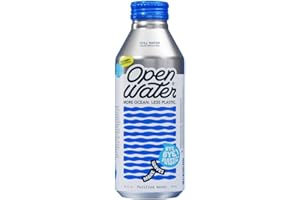 Open Water Still Bottled Water with Electrolytes in 16-oz Aluminum Bottles (6 Cases, 72 bottles - Still) | BPA-free and Eco friendly