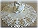 Galleria di Giovanni Doily Ivory Princess Lace European Dresser Table Scarf Topper