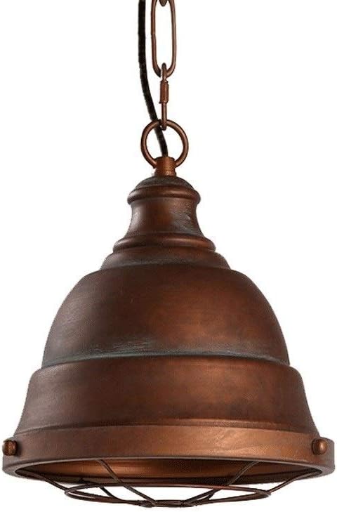 XYJGWDD Araña de Metal Industy Edison 1-Cadena de luz Colgante