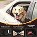 OKMEE Dog Car Seat Cover, Nonslip Scratchproof Dog Hammock, 600D Oxford Fabric Pet Seat Cover Easy to Install & Remove Bench Dog Seat Cover Protector for Most Cars Trucks SUVs