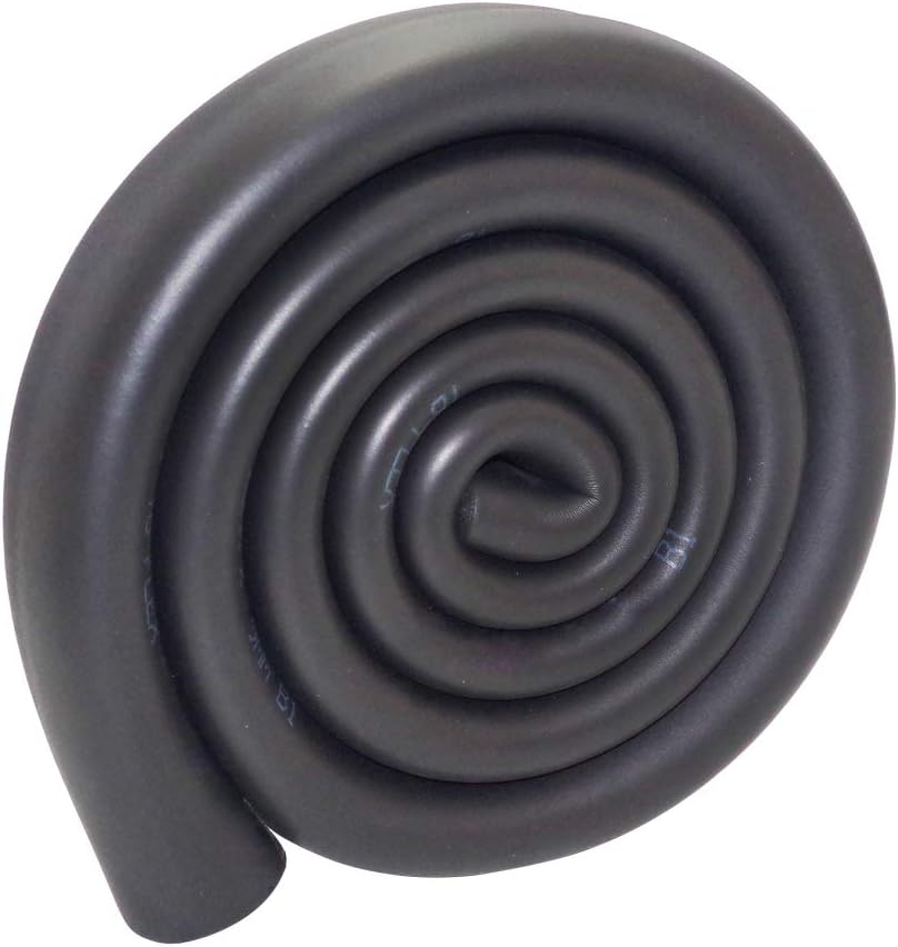 Black Foam Tubing Grips NBR Foam Handle Grips for Fitness, Home, Lawn