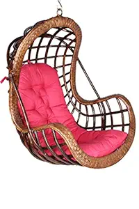 Novelty Cane Art VIPJ Rattan Swing Chair (Brown)