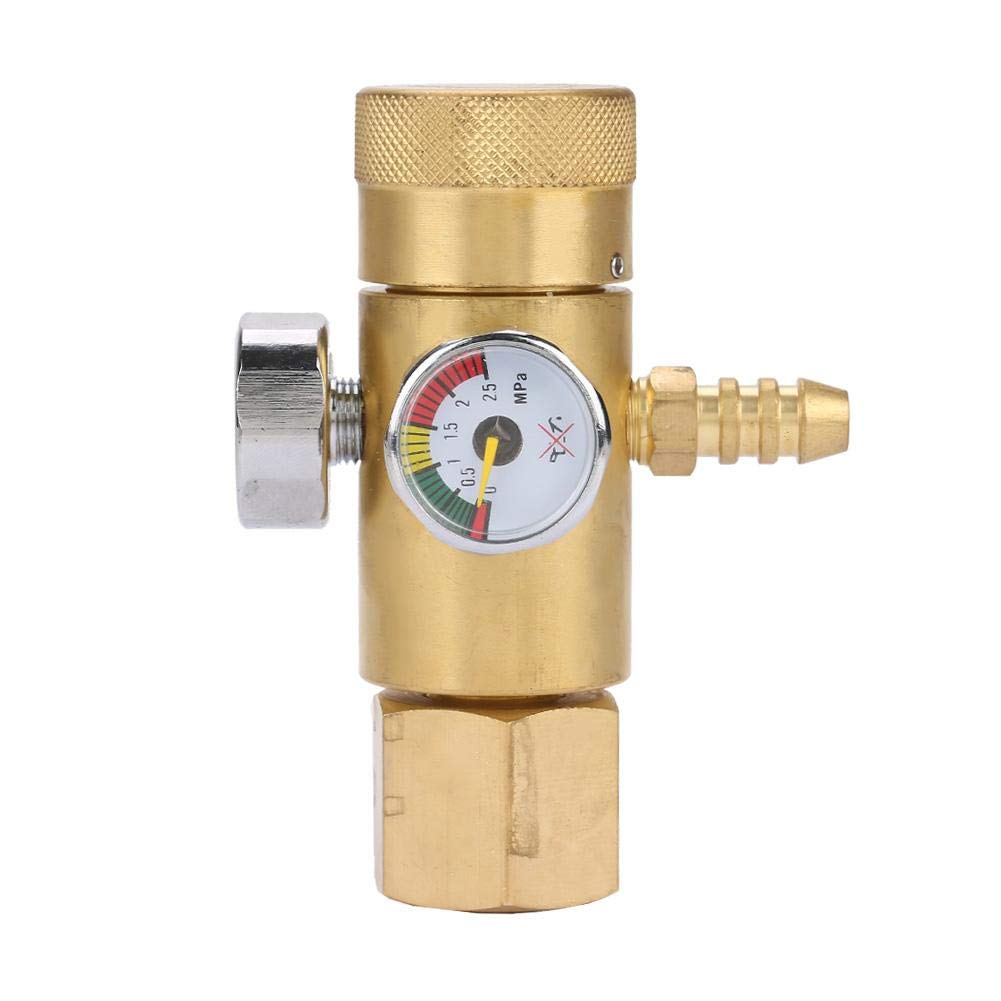 Oxygen Regulator,0.4-25MPa Oxygen Gas Pressure Reducer,Air Regulator Gauge Meter,for Gas Welding,Chemical Industry and So On