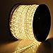 ARKSEN© Flexible 150' LED Crystal Clear PVC Tubing Rope Kit Light, Warm White