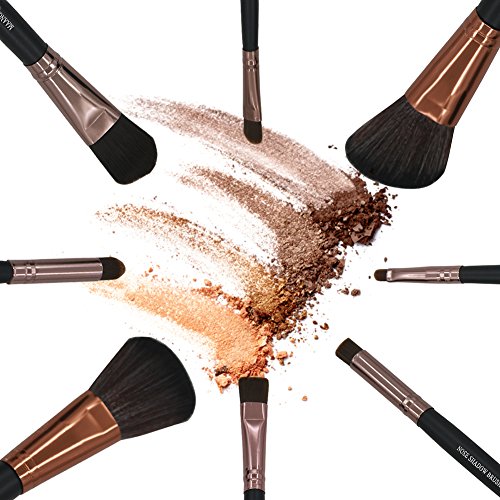 EOS&HELIOS Makeup Brushes Set with a case 22 Pcs Cosmetic Brush Make Up