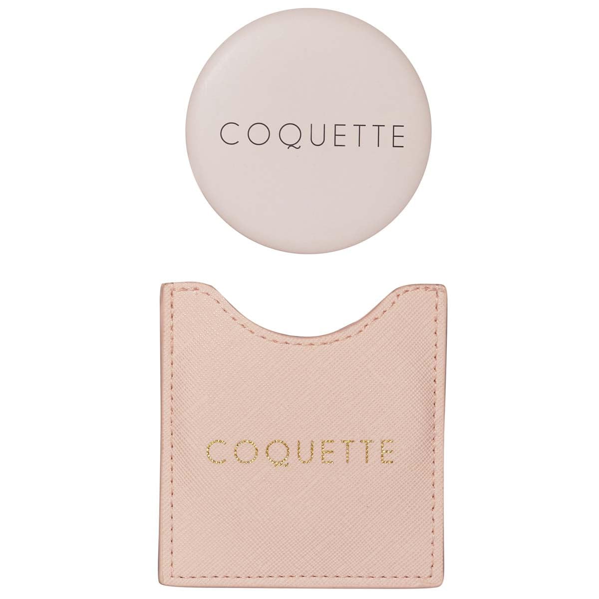 Draeger – Coquette Mirror – Round Pocket Mirror to Take Anywhere, All Occasions – Dimensions 8.5 cm x 8 cm