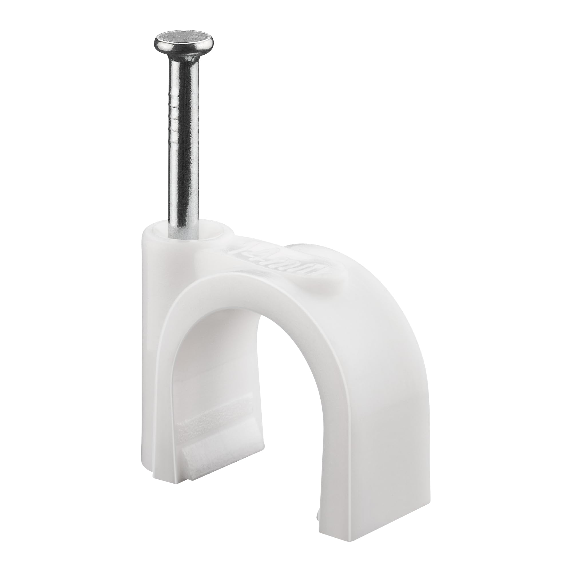 Goobay 17084 Cable clip white - max. cable diameter: 14.0 mm