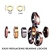 Fidget Spinner Metal, Alquar Eagle Eye Antique Pure Copper Tri Hand Spinner, Customized Professional Spinner Bearing Quiet Smooth Spin, Luxury Metal GiftBox Set