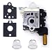 FitBest Carburetor RB-K75 with Gaskets Primer Bulb for ECHO SRM-210 SRM-210i SRM-210SB SRM-210U SRM-211 Trimmer / Brushcutter primary