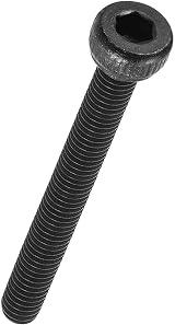Kozelo 50pcs M2.5-0.45 x 22mm Socket Head Cap Screws Black Oxide Grade 12.9