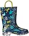 Western Chief Boy's Kids Bug Splatter Lighted Rain Boot Pull