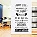 CaseFan WE ARE A TEAM English Letter Quotes Wall Sticker Vinyl Removable for Livingroom Office Home Mural Paper DIY Decals 17.7x35.4