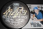 Tyler Toffoli Los Angeles Kings Autographed Signed 2014 Champions Puck