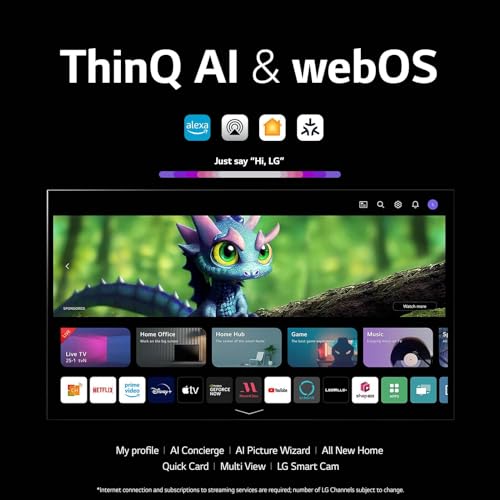 LG C3 Series 55-Inch Class OLED evo 4K Processor