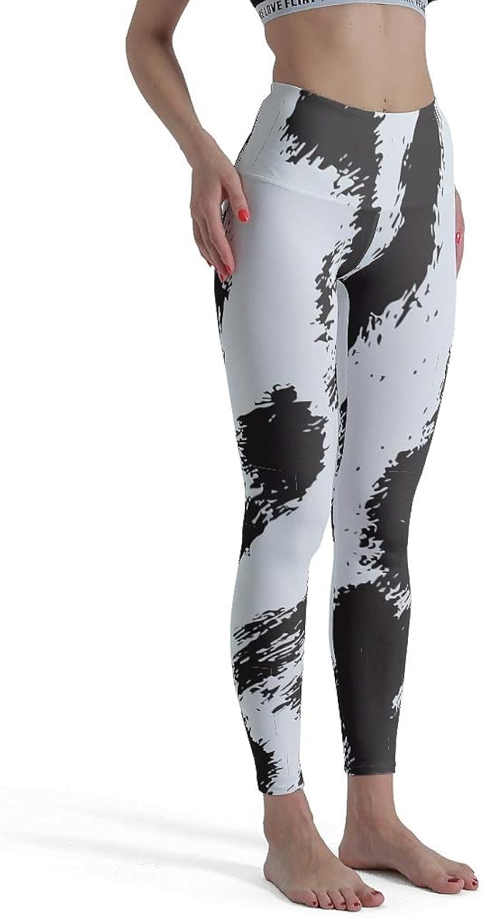 white yoga capri leggings