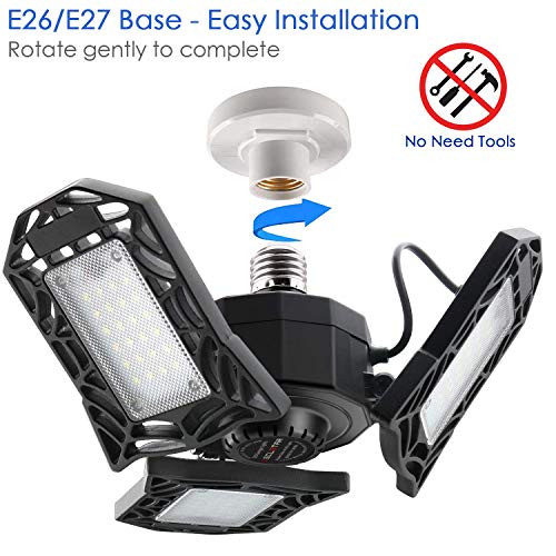 2 2+Pack+LED+Garage+Lights+Multi+Position