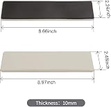 Ezprotekt 4 Pack 9x2.5 Rectangle Furniture Sliders for Carpet Moving view 2