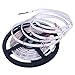 FAVOLCANO Waterproof Purple LED Strip 3528 SMD 300LED 5M Flexible Lamp Light DC 12V 60LED/M IP65 + 2.1 x 5.5mm DC Power Female Plug Jack Adapter Connector Plug