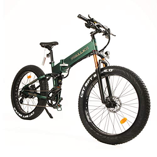 W Wallke X3 POR 26-inch Fat Tire Folding Electric Bike 48V14AH Samsung Lithium Battery Adult Auxilia W Wallke X3 POR 26-inch Fat Tire Folding Electric Bike 48V14AH Samsung Lithium Battery Adult Auxilia