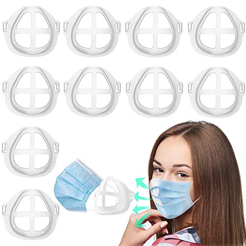 （10 PCS）3D Mask BracketNasal Mask PadBreathing MaskNose Breathing