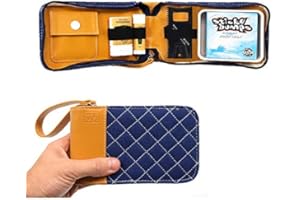 OPEN ROAD GOODS Surf Kit - A Great Surfer Gift & Surf Accessory that Holds your Sticky Bumps Wax, Organic Sunscreen Face Stick, All Natural Lip Balm, Wax Scraper, and More! All in a Stylish Blue Surf Wax Holder!